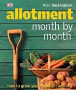 Allotment month by month by Alan Buckingham, front cover thumbnail