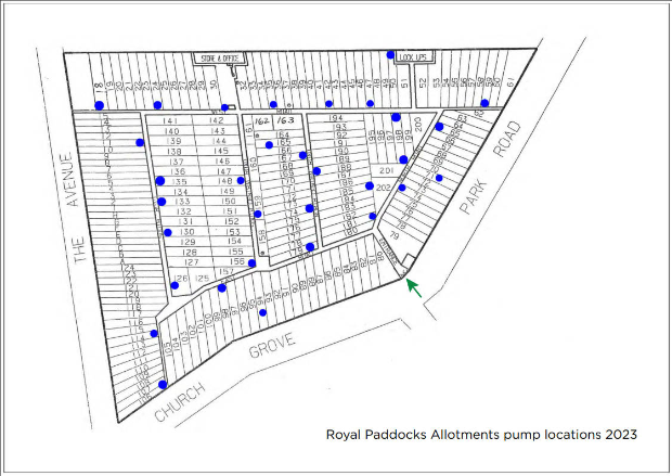 Map of RPA pumps 2023