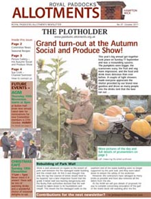 Plotholder no. 37, October 2011