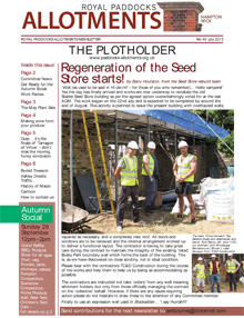 Plotholder  no. 40, July 2013