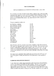 Plotholder no. 1, June 1998