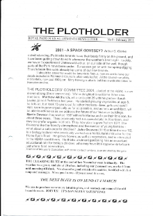 Plotholder no. 9, February 2001