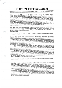 Plotholder no. 11, September 2001